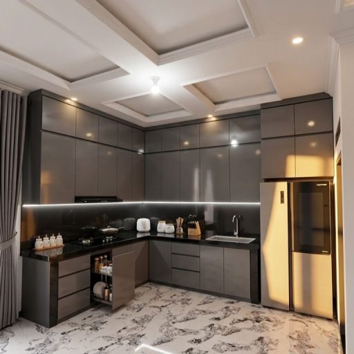 Kitchenset Aluminium Bandung IB4 Studio